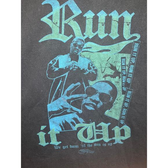 Asap Ferg Shirt A$ap Mob East Coast Rap Rapper Run It Up Graphic Tee XL - Picture 2 of 10
